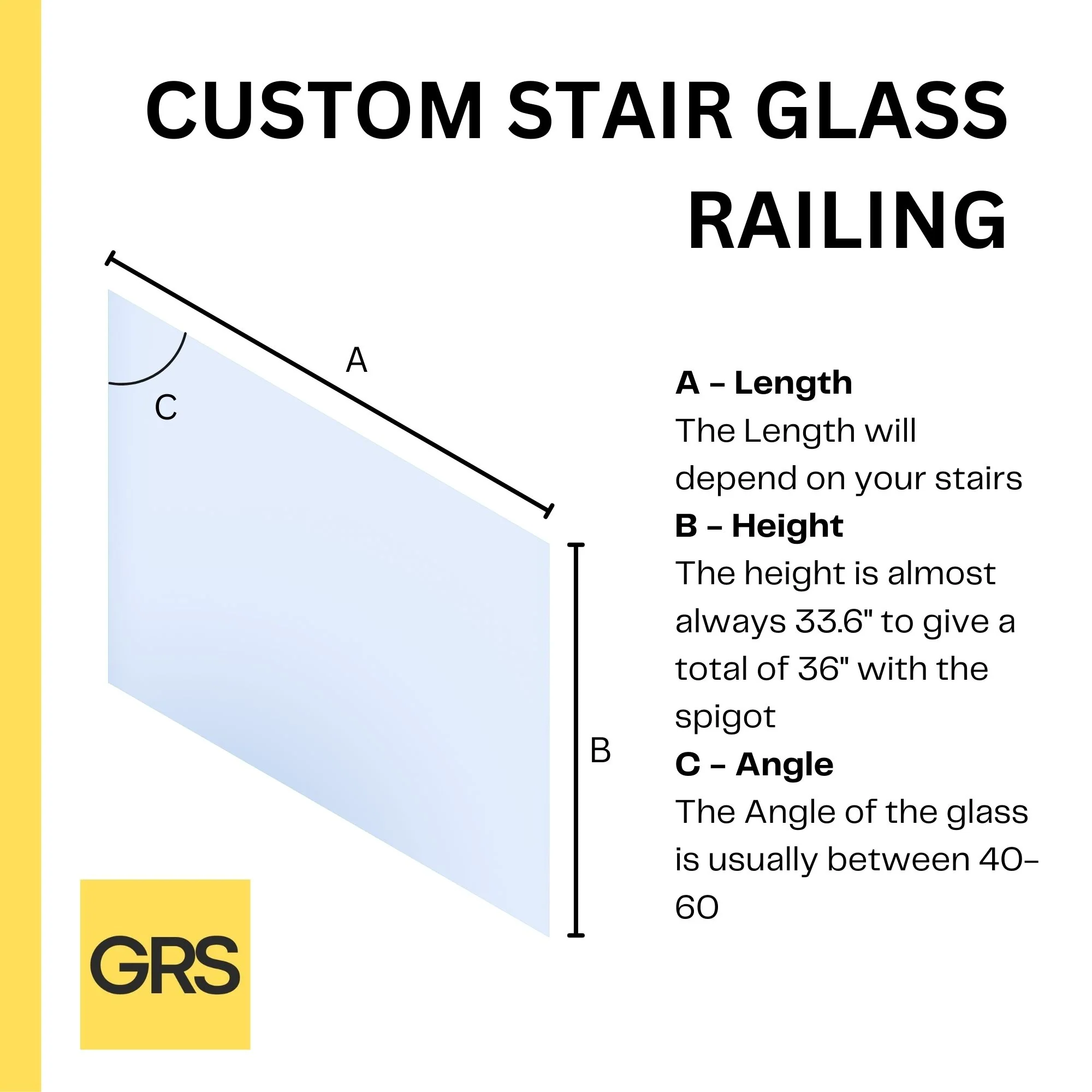 Custom Stair Glass Railing - Image 3