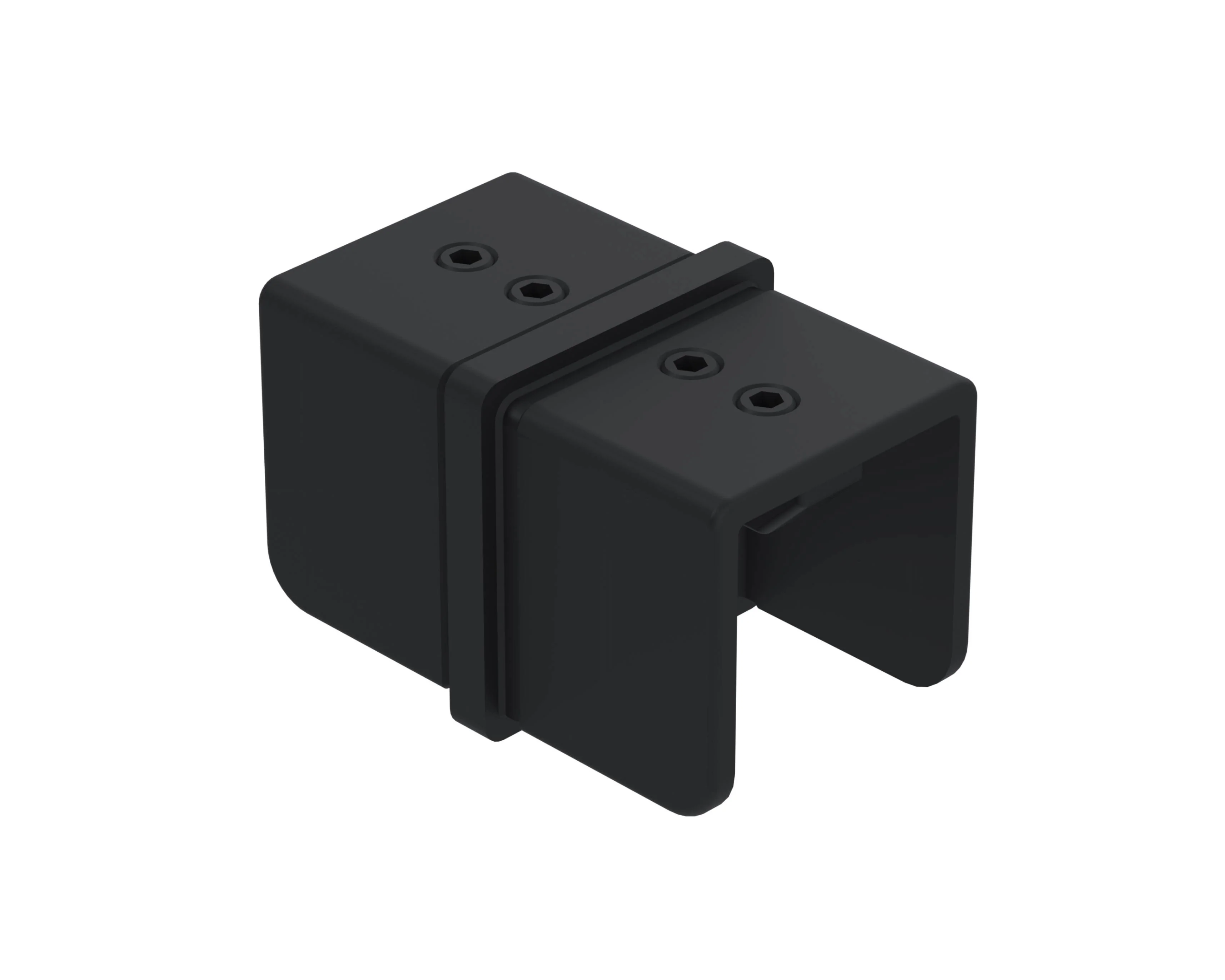Square Caprail Straight Connector - Image 4